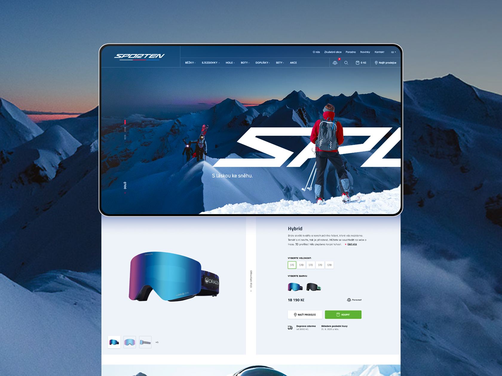 Sporten – ukázka 1